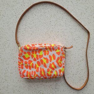 Clare V. Midi Sac Leopard bag